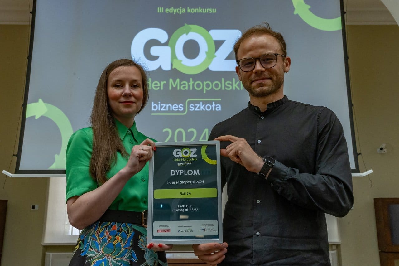 Odebranie przez FIXIT SA nagrody w konkursie „GOZ Biznes – Lider Małopolski 2024”